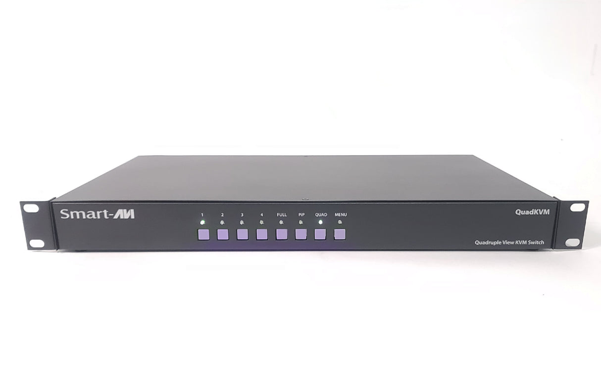 Smart-AVI QuadKVM Quadruple View KVM Switch in Original Box