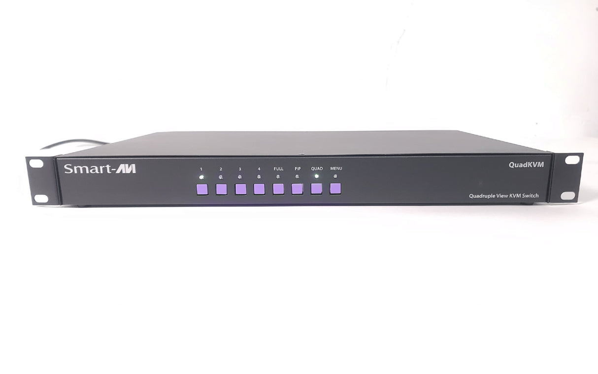 Smart-AVI QuadKVM Quadruple View KVM Switch in Original Box
