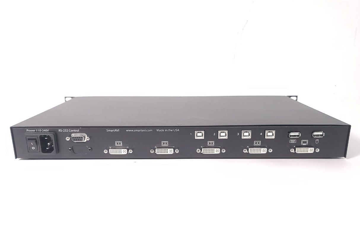 Smart-AVI QuadKVM Quadruple View KVM Switch in Original Box