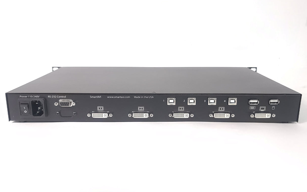 Smart-AVI QuadKVM Quadruple View KVM Switch in Original Box