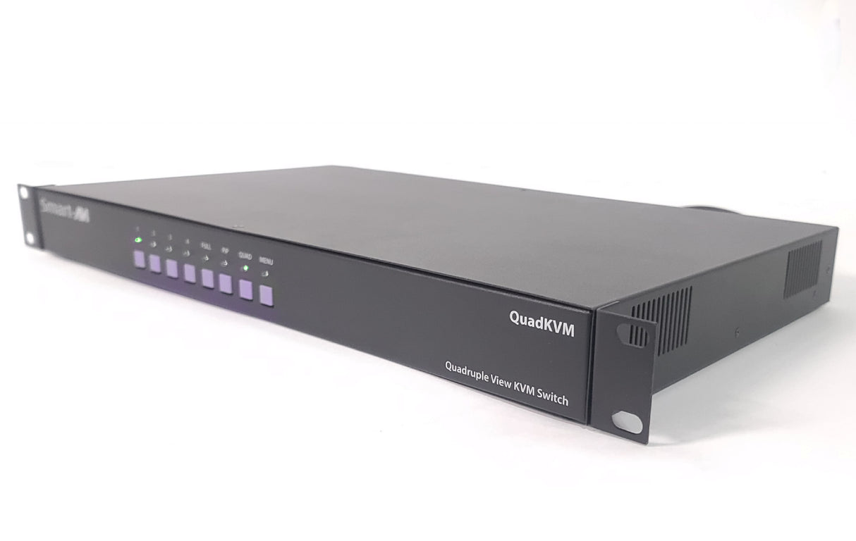Smart-AVI QuadKVM Quadruple View KVM Switch in Original Box