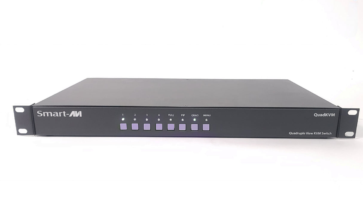 Smart-AVI QuadKVM Quadruple View KVM Switch in Original Box