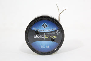 Solid Drive SD1g On-Surface Full-Range Sound Transducer for Glass (Black - No Connectors - VHB Adhesive Disk Used)