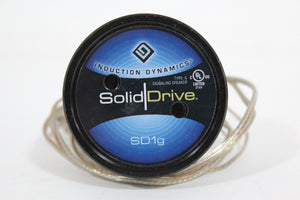 Solid Drive SD1g On-Surface Full-Range Sound Transducer for Glass (Black - No Connectors - VHB Adhesive Disk Used)
