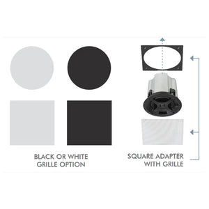 Sonance PS-C63RT Professional Series 6.5-Inch 120W In-Ceiling Speaker