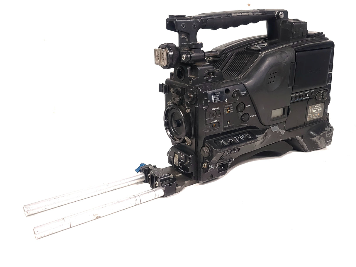 Sony PDW-700 Camera Body w/ Chrosziel 401-50 V-Mount Baseplate & (2) 8"-Rods