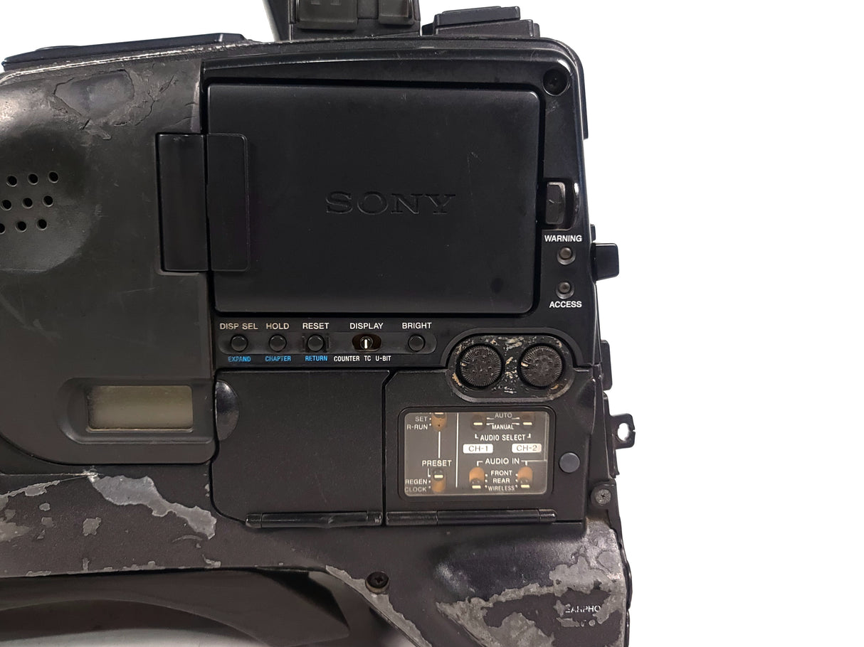 Sony PDW-700 Camera Body w/ Chrosziel 401-50 V-Mount Baseplate & (2) 8"-Rods