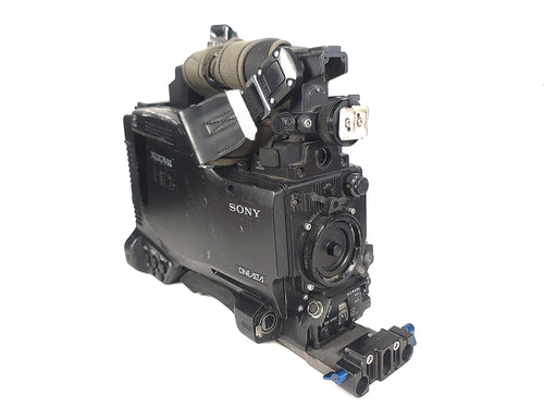 Sony PDW-F800 Camera Body w/ Chrosziel 401-50 V-Mount Baseplate, Carry Strap
