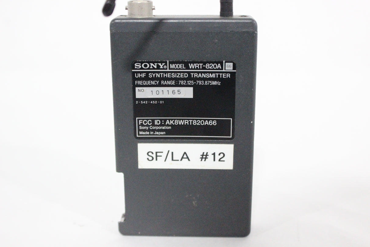 Sony WRT-820A UHF Synthesized Transmitter