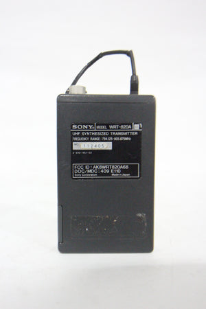Sony WRT-820A UHF Synthesized Transmitter (794.125 - 805.875 MHz)