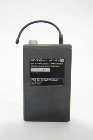 Sony WRT-820A UHF Synthesized Transmitter (794.125 - 805.875 MHz)