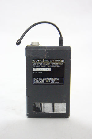 Sony WRT-820A UHF Synthesized Transmitter (794.125 - 805.875 MHz)