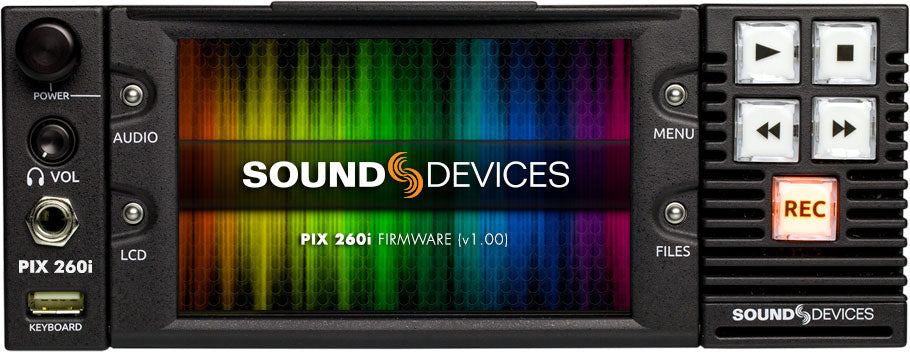 (7) Sound Device PIX 260i Video Recorders with Caddy