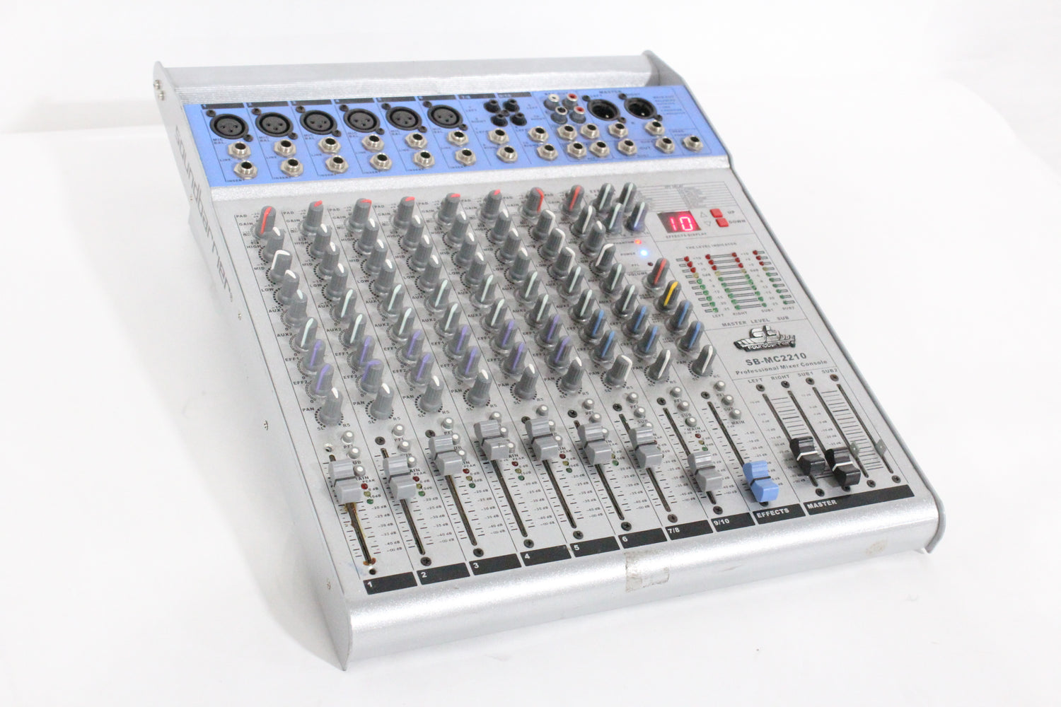 Sound Barrier SB-MC2210 Professional Mixer Console (FOR PARTS)