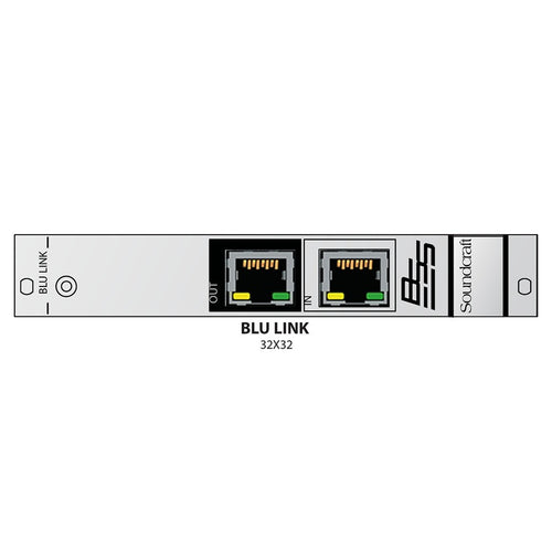 Soundcraft 5033340-01.v ViO/D21 32x32 Blu-Link Interface Card for Vi Series Mixers