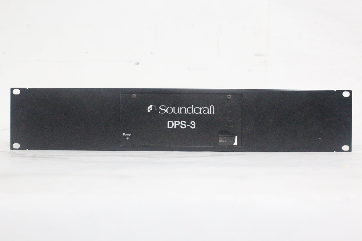 Soundcraft DPS-3 Power Supply for the GB and Live Series Mixing Consoles W/ Frame for Rackmounting