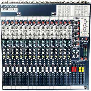 Soundcraft FX16II 16-Channel Live / Recording Mixer with Lexicon Effects Processor