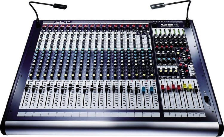 Soundcraft GB4 Series 16CH 16x4/4/2 16-Channel 4-Group Multi-function Mixer