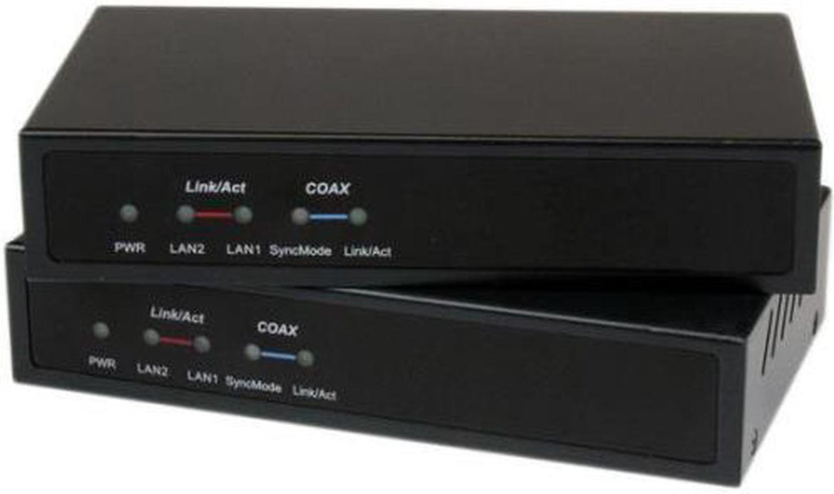 Startech Gigabit Ethernet over Coaxial Unmanaged Network Extender EOC1110K