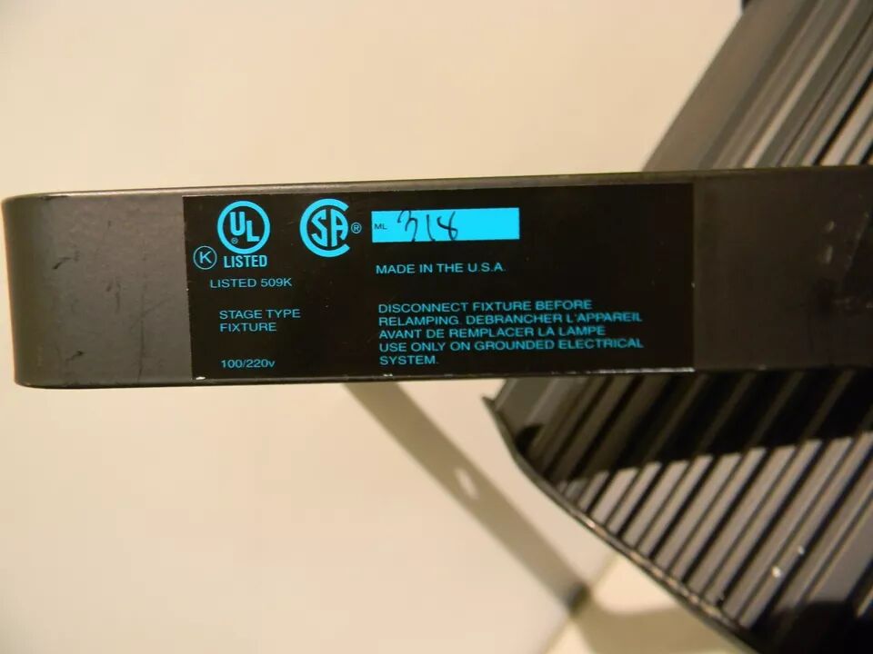 Strand Lighting Fresnelite 2KW 8" Fresnel Studio Lights w/ Stage-Pin Connectors