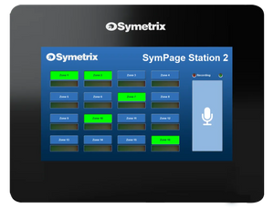 Symetrix T-5 Glass Touchscreen Controller in Original Box