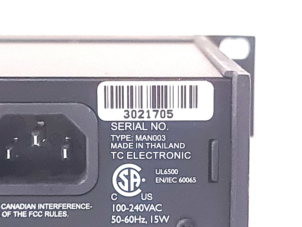 T.C. Electronic M-One Dual Effects Processor