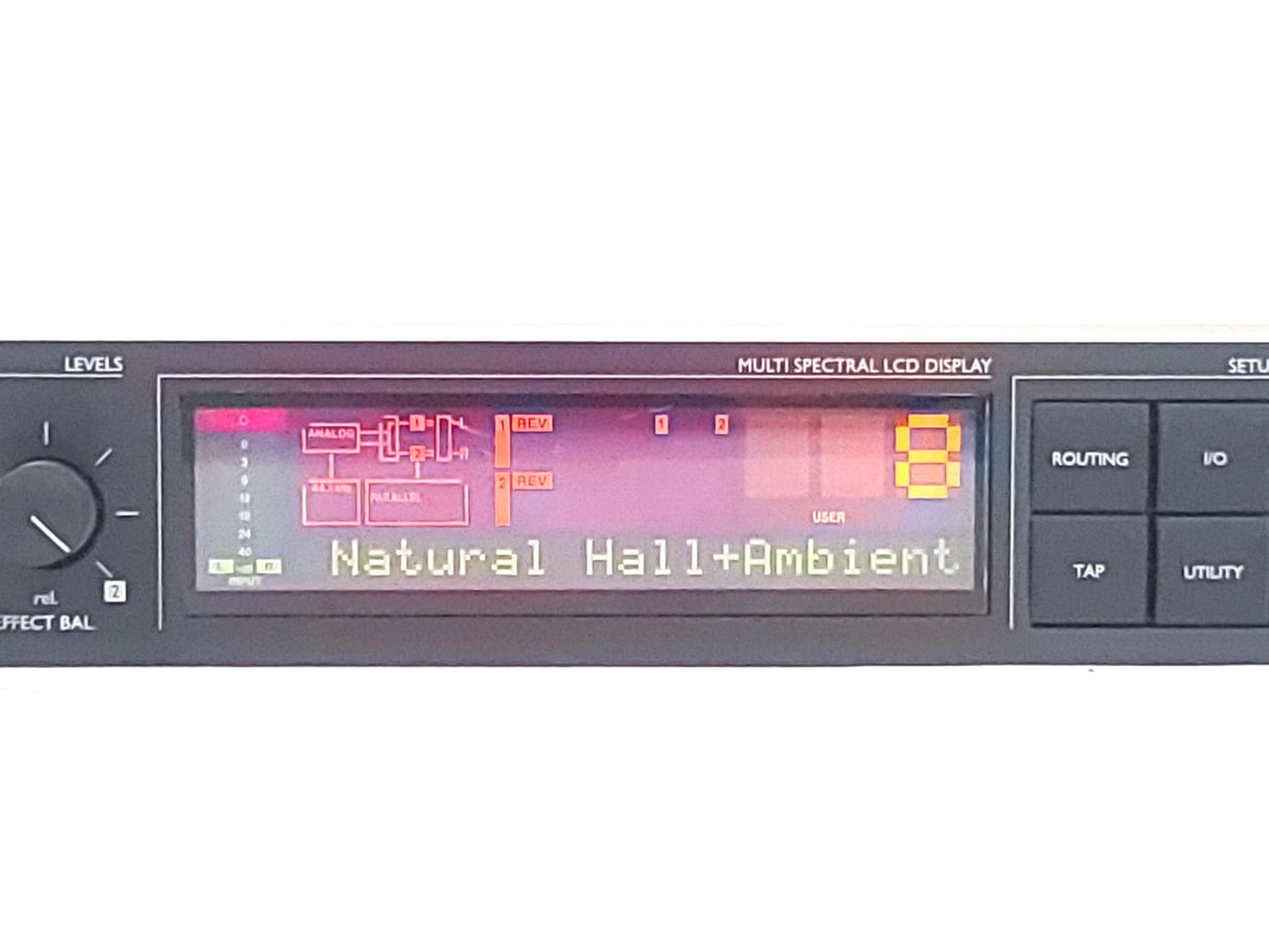 TC Electronics FXMAN003 M-One Dual Effects Processor