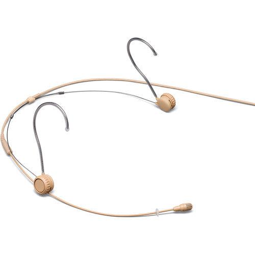 Shure TwinPlex TH53 Omnidirectional Headset Microphone (Pigtail, Tan)