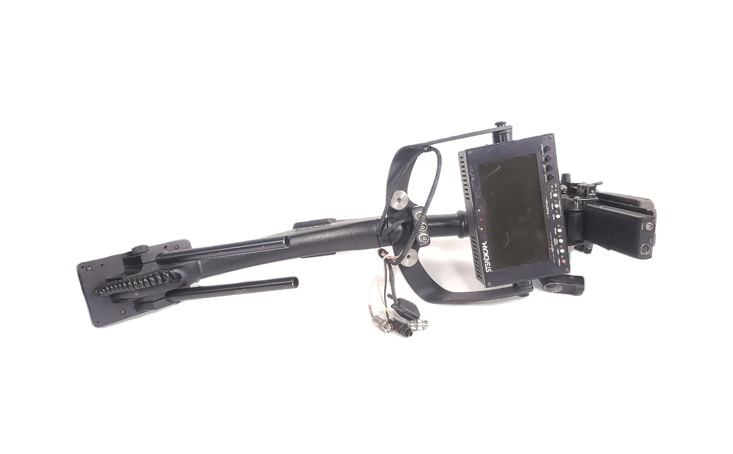TIFFEN STEADICAM Archer Sled Camera Stabilizer w/ Mounting Stage, LCD Monitor, GM Power in Hard Rolling Case