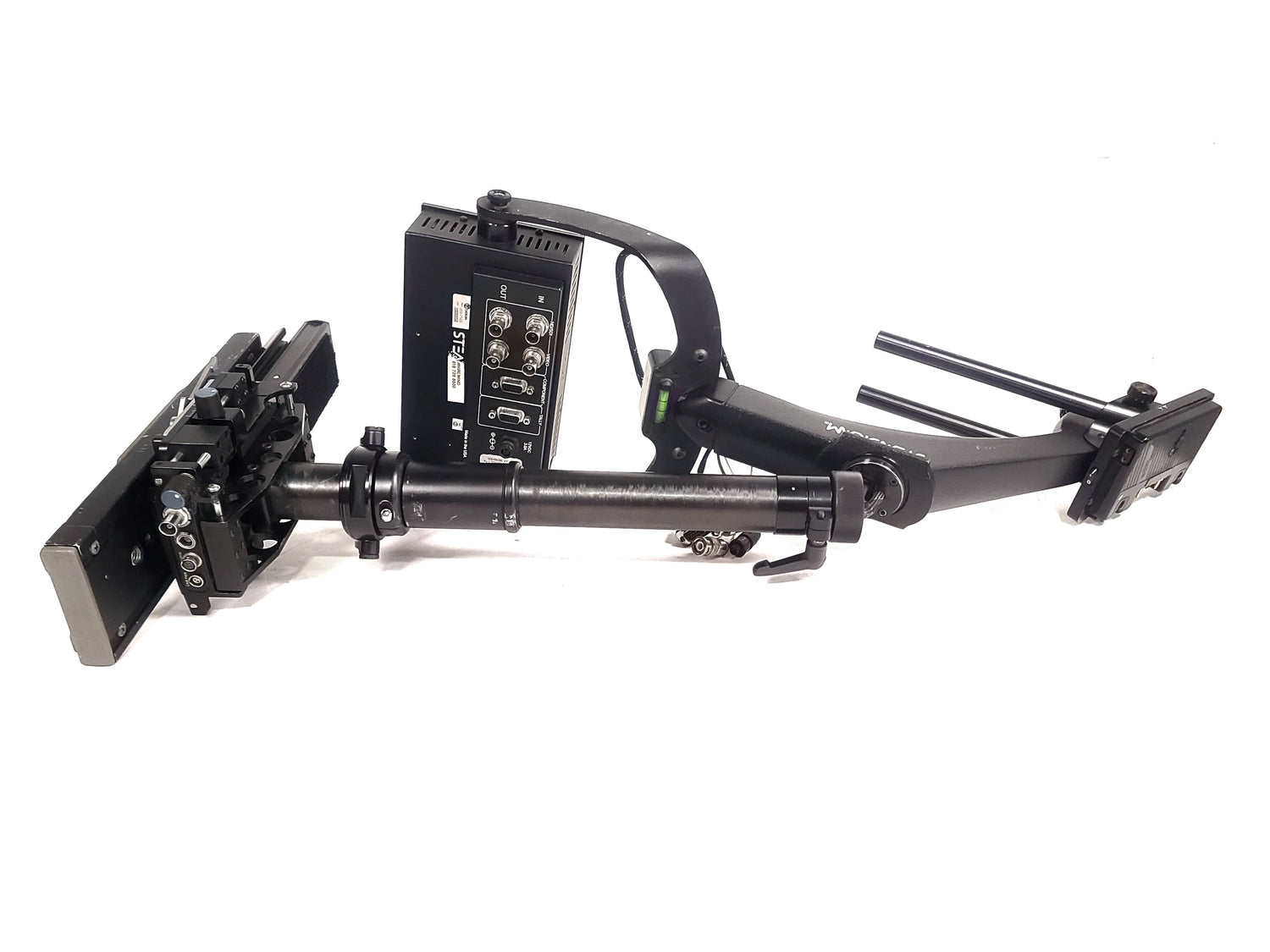 TIFFEN STEADICAM Archer Sled Camera Stabilizer w/ Mounting Stage, LCD Monitor, GM Power in Hard Rolling Case