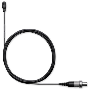 Shure TwinPlex TL45 Omnidirectional Lavalier Microphone, Low Sensitivity, Lemo, Black