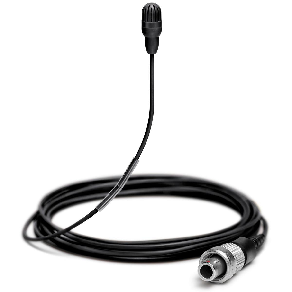 Shure TwinPlex TL45 Omnidirectional Lavalier Microphone, Low Sensitivity, Lemo, Black