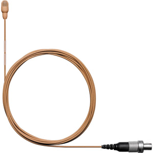 Shure TwinPlex TL45 Omnidirectional Lavalier Microphone, Low Sensitivity, Lemo, Cocoa