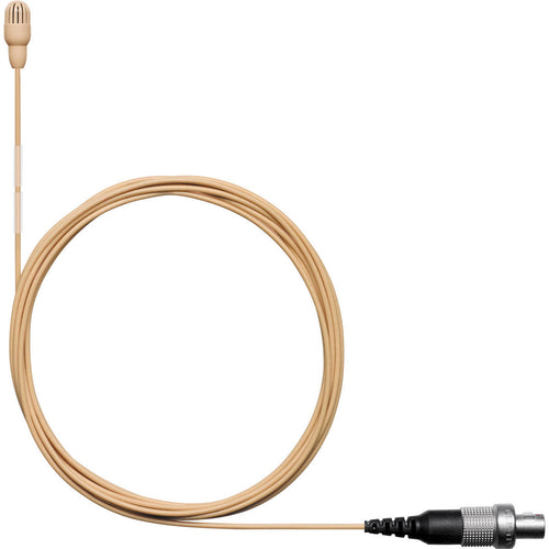 Shure TwinPlex TL45 Omnidirectional Lavalier Microphone, Low Sensitivity, Lemo, Tan