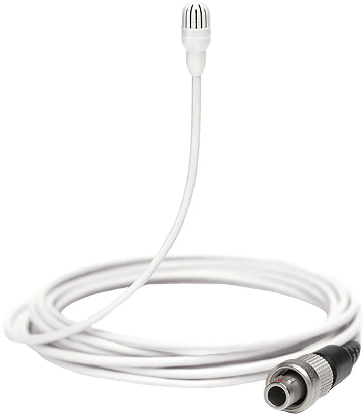 Shure TwinPlex TL45 Omnidirectional Lavalier Microphone (LEMO, White)