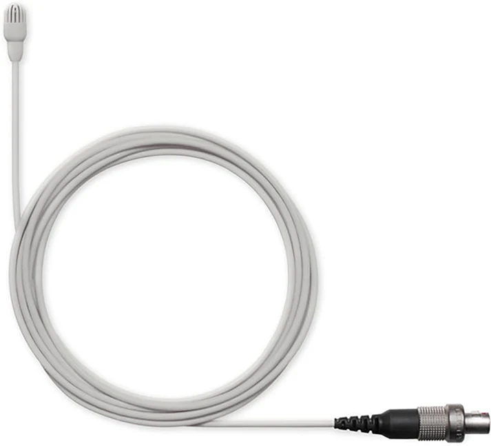Shure TwinPlex TL45 Omnidirectional Lavalier Microphone (LEMO, White)
