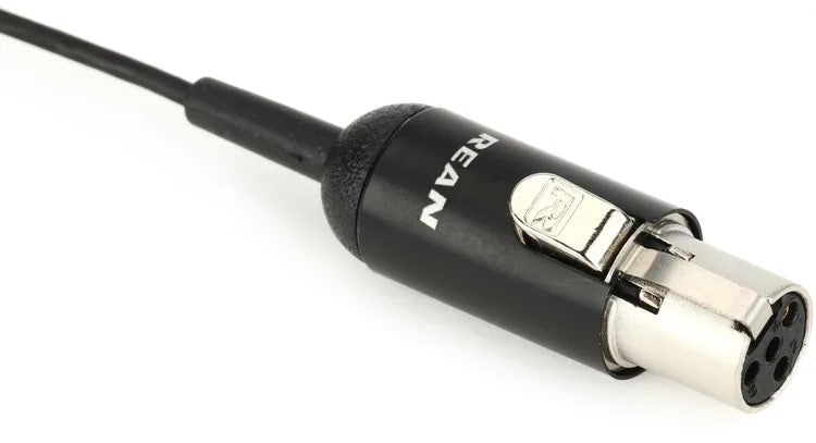 Shure TwinPlex TL46B/O-MTQG Omnidirectional Lavalier Microphone with TA4F Connector - Black