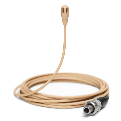 Shure TwinPlex TL46 Omnidirectional Lavalier Microphone, High Sensitivity, Lemo, Tan
