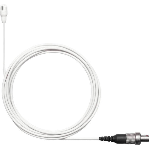 Shure TL46 TwinPlex Subminiature Lavalier Mic, High Sensitivity, LEMO, White