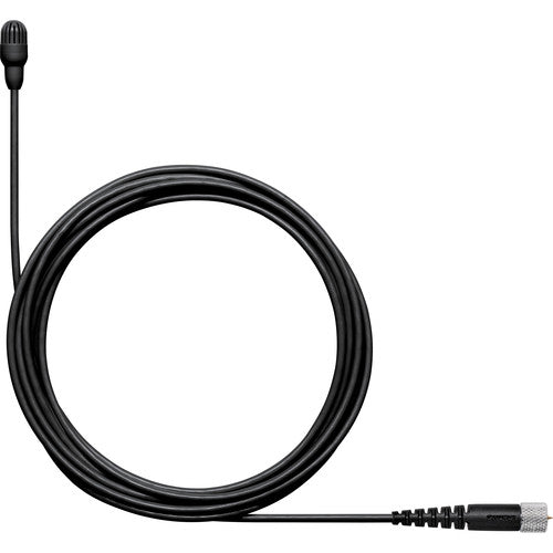 Shure TwinPlex TL47 Omnidirectional Lavalier Microphone with Microdot Connector and Accessories (Black)