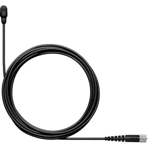 Shure TwinPlex TL47 Omnidirectional Lavalier Microphone with Microdot Connector and Accessories (Black)