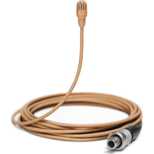 Shure TwinPlex TL47 Omnidirectional Lavalier Microphone with LEMO 3-Pin Connector and Accessories (Cocoa)