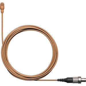 Shure TwinPlex TL47 Omnidirectional Lavalier Microphone with LEMO 3-Pin Connector and Accessories (Cocoa)
