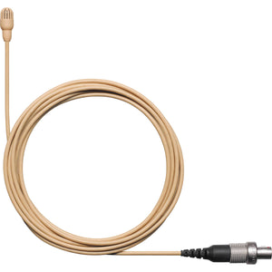 Shure TwinPlex TL47 Omnidirectional Lavalier Microphone, Low Sensitivity, Lemo, Tan