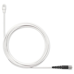 Shure TwinPlex TL47 Omnidirectional Lavalier Microphone, Low Sensitivity, Lemo, White, with Accessories