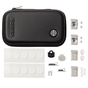 Shure TwinPlex TL47 Omnidirectional Lavalier Microphone, Low Sensitivity, Lemo, White, with Accessories