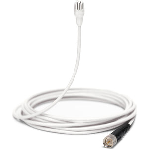 Shure TwinPlex TL47 Omnidirectional Lavalier Microphone with Microdot Connector and Accessories (White)