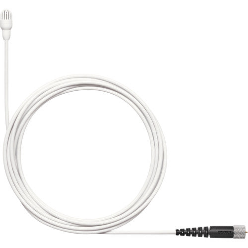 Shure TwinPlex TL47 Omnidirectional Lavalier Microphone with Microdot Connector and Accessories (White)