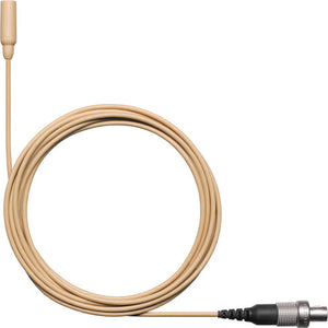 Shure TwinPlex TL48 Omnidirectional Lavalier Microphone (3-Pin LEMO, Tan)