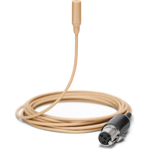 Shure TwinPlex TL48 Omnidirectional Lavalier Microphone (TA4F, Tan)
